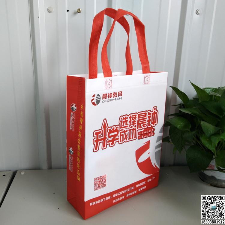 教育培训班无纺布袋 学校辅导机构无纺布手提袋广告袋宣传袋  第37张