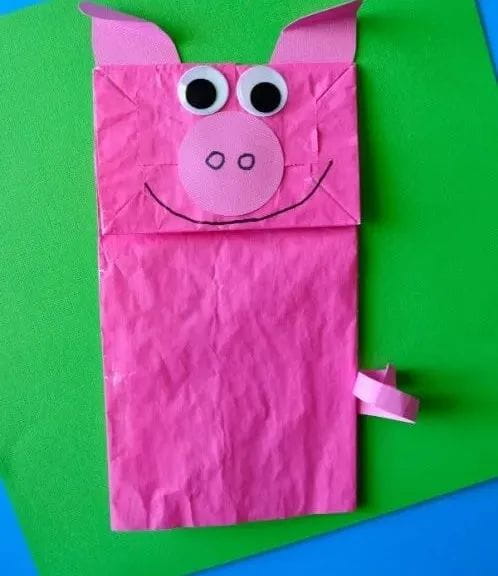 手工 | 用纸袋来造动物园，10种萌物等你来pick  第11张