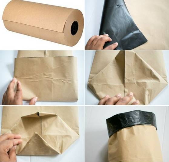 牛皮纸袋这么一套，绿萝都变洋气了  第14张