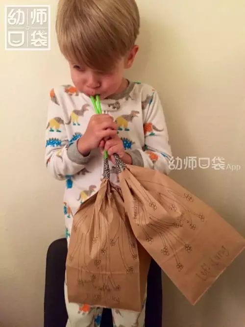 用剩的纸袋千万别扔！这里有份包揽六大区角的创意纸袋制作大全！  第10张